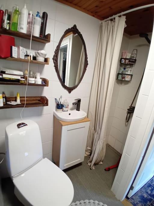 Romantiline Talu Ja Saun Muhumaa Suedames Ferienhaus *