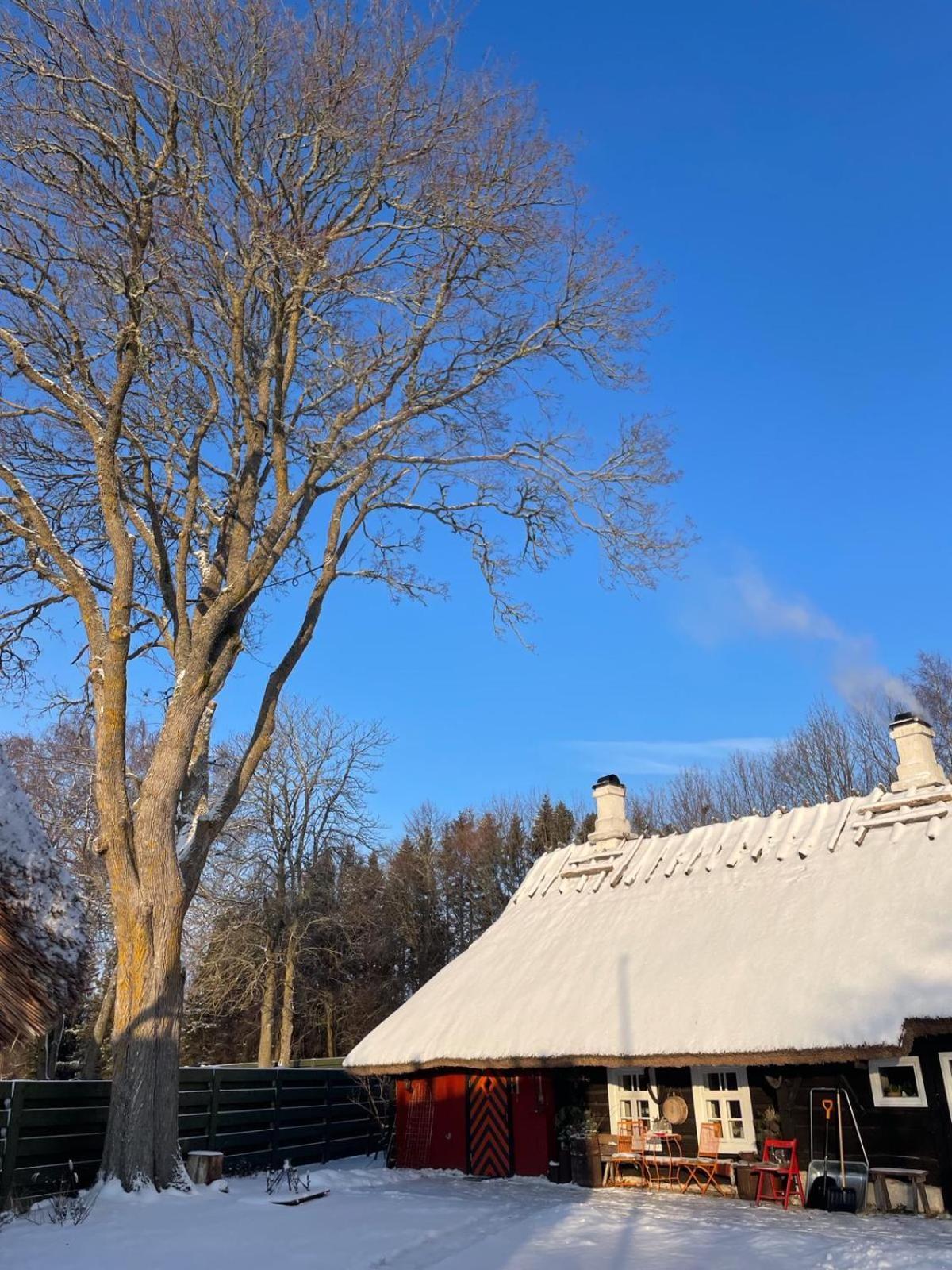 Ferienhaus Romantiline Talu Ja Saun Muhumaa Suedames